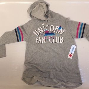 New girl size M 10/12 from JC Penney hooded top.